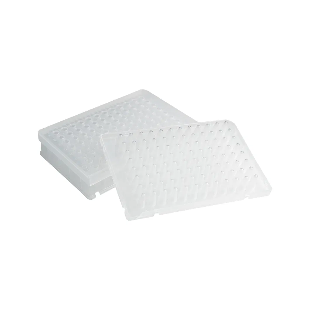 96 Well 0.5ml Deep Well Plate Kingfisher Square Well V Bottom Polypropylene Microplates Deepwell Storage Plate Wholesale