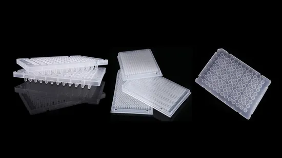 Laboratory Medical V Bottom 2.2ml 96 Well PCR Test Deep Well PCR Plate
