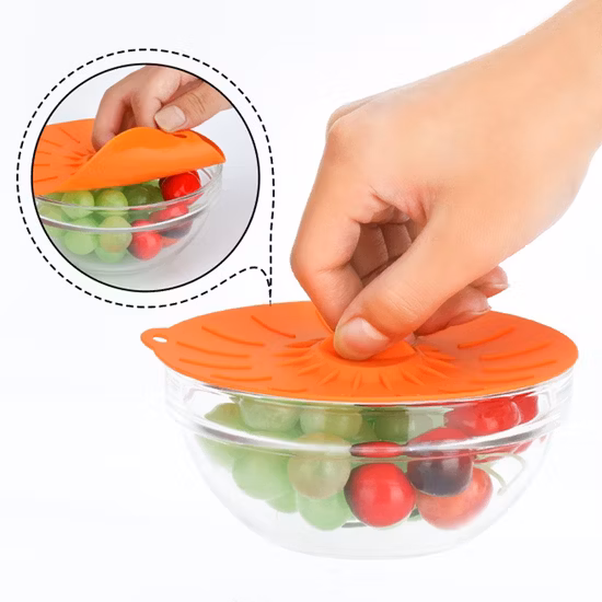 Tampas de sucção de silicone ODM de fábrica Sedex para placas de tigelas de copos